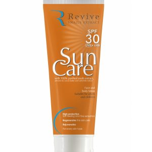 Слънцезащитен лосион за тяло и лице с екстракт от охлюви SPF 30 – Revive Snails Extract